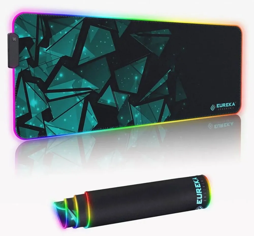 Коврик для мыши и клавитатуры с RGB-подсветкой EUREKA JC-01 в Санкт-Петербурге