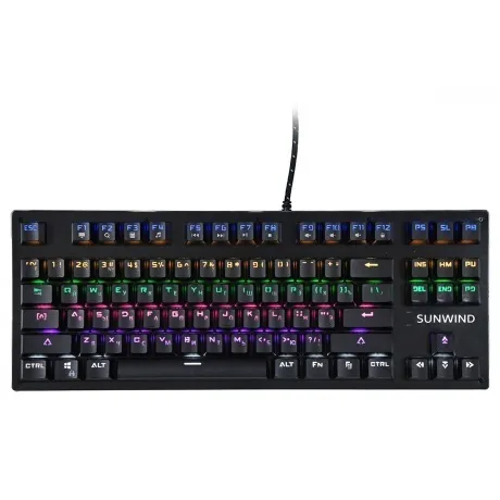 Клавиатура SunWind SW-K900G механическая черный в Санкт-Петербурге