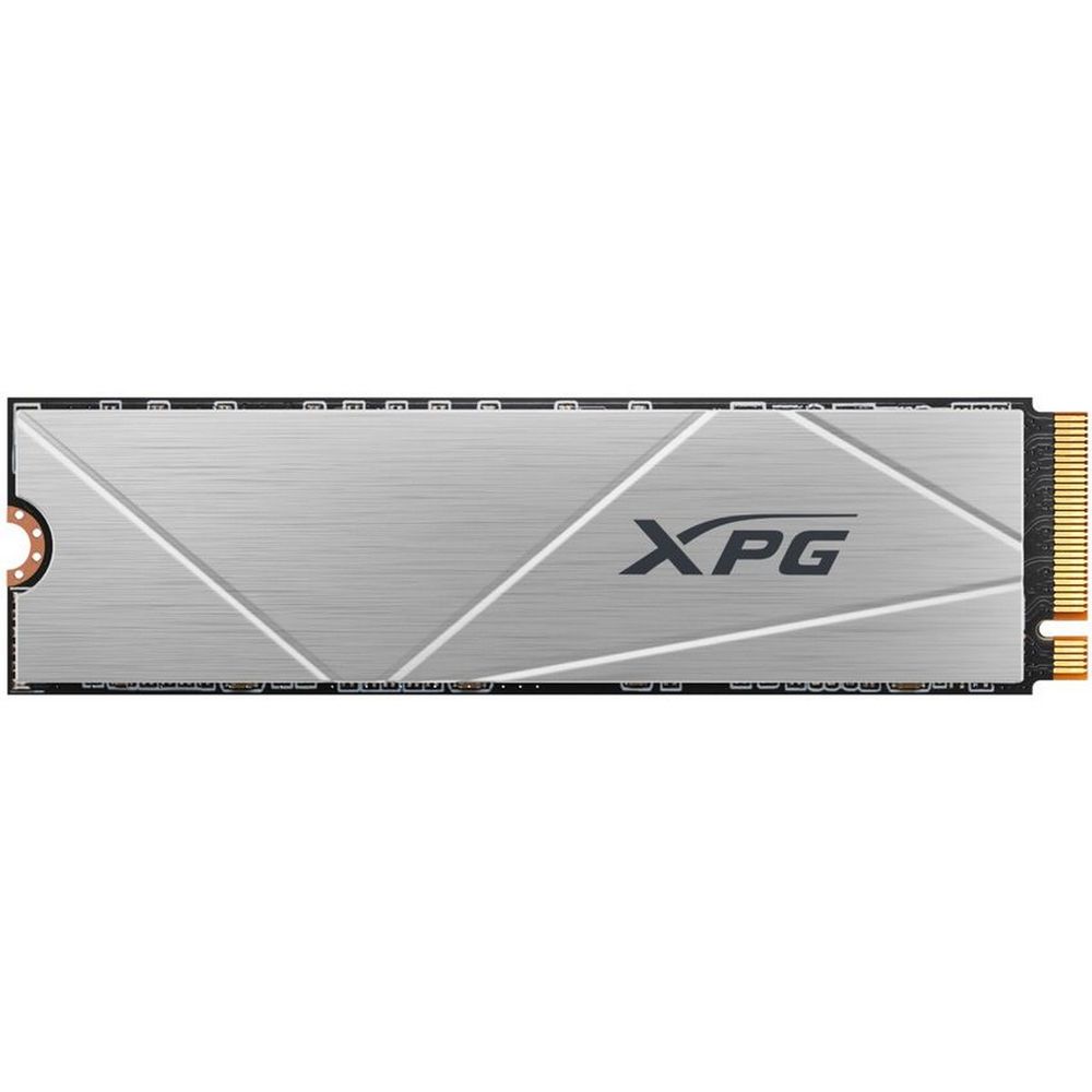 Твердотельный накопитель/ ADATA SSD GAMMIX S60 BLADE, 1024GB, M.2(22x80mm), NVMe, PCIe 4.0 x4, 3D NAND, R/W 5000/3200MB/s, IOPs -/-, TBW 250, DWPD 0.14, with HeatSink (5 лет)