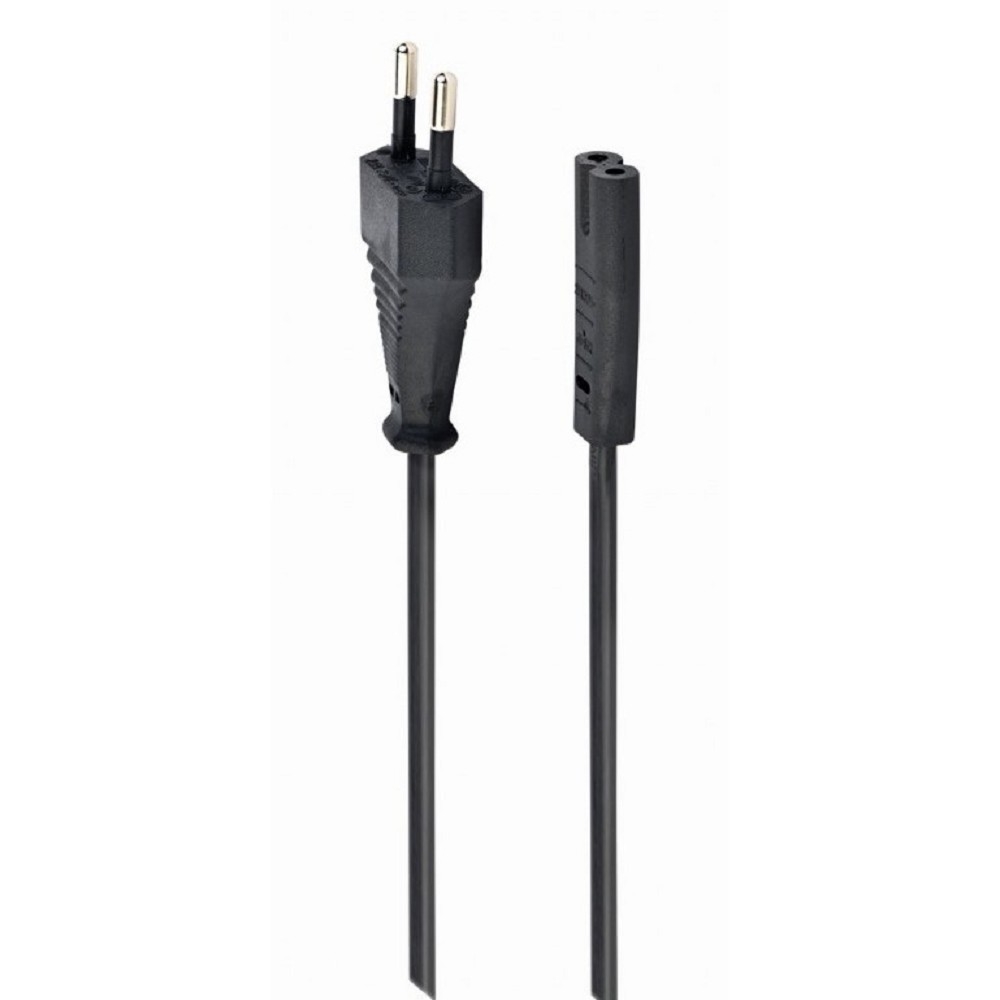 Cablexpert Кабель питания для ноутбуков, аудио/видео техники 1,8м, VDE, 2-pin, черный, пакет" (PC-184-VDE-1.8М)