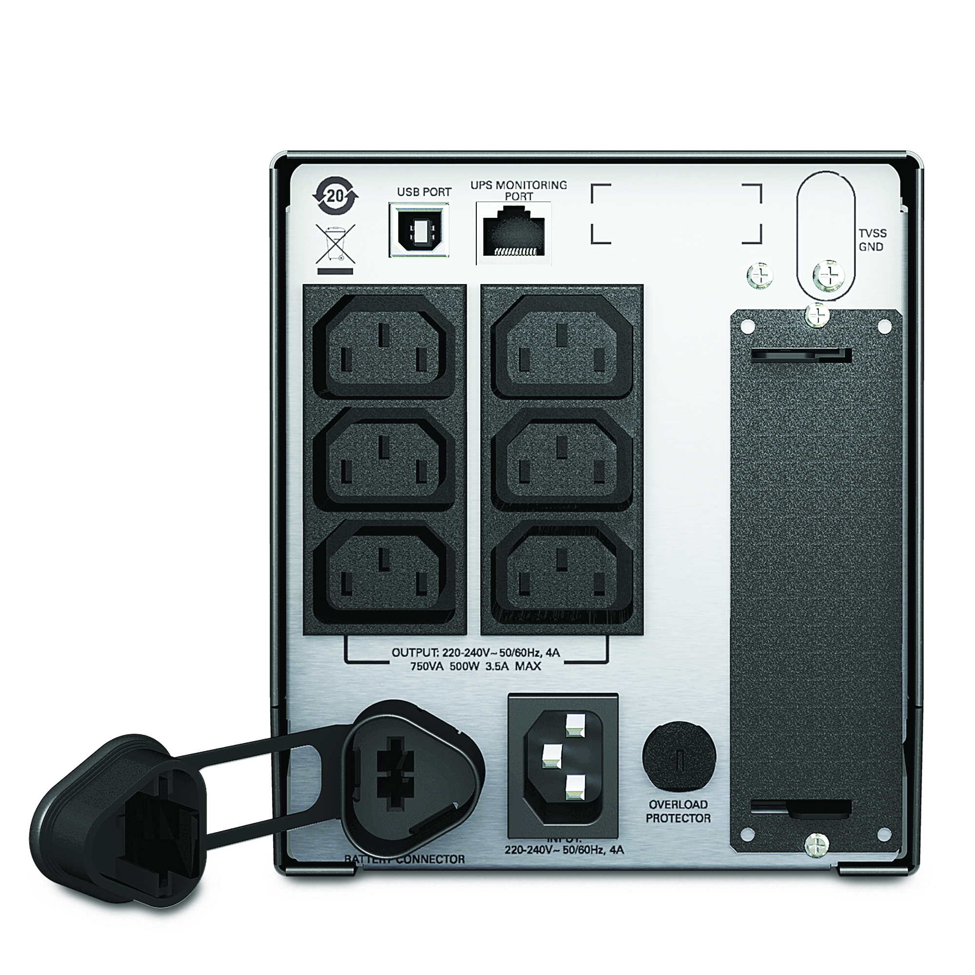 APC Smart-UPS SMT750I, 750 ВА | Однофазный линейно-интерактивный ИБП