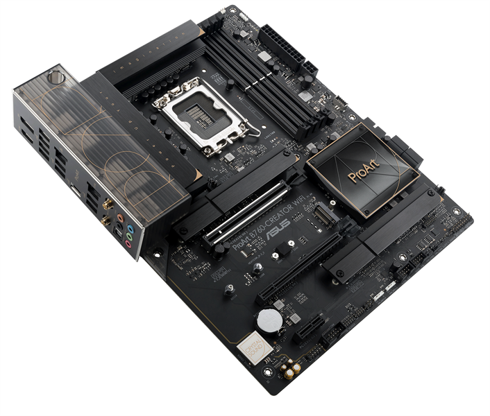 Материнская плата ASUS PROART B760-CREATOR WIFI, LGA1700, B760, 4*DDR5, HDMI+DP, 4xSATA3 + RAID, 3xM2, Audio, Gb LAN, USB 3.2, USB 2.0, ATX; 90MB1FY0-M0EAY0 (PROART B760-CREATOR WIFI)