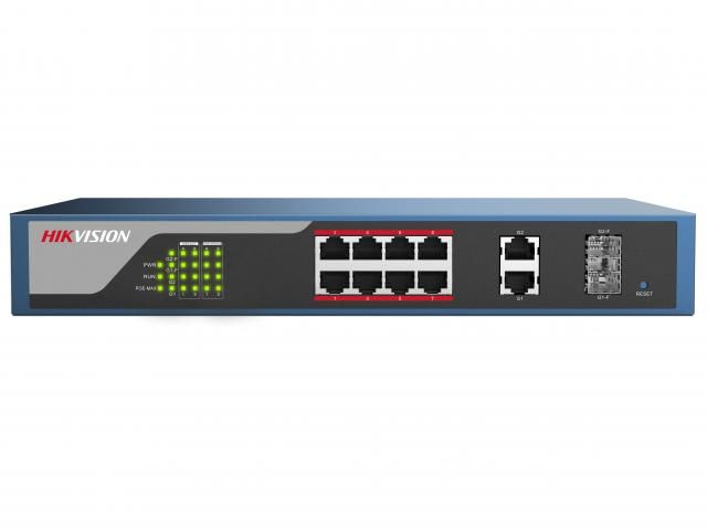 Коммутатор Hikvision DS-3E1310P-E