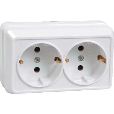 Розетка силовая IEK Октава ERO21-K01-16-DC