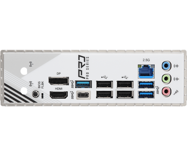 Материнская плата ASROCK A620AM Pro RS, AM5, A620, 4*DDR5, 4*SATA, 3*M.2, 4*USB 2.0, 4*USB 3.2, Type-C, 2*PCIx16, 1*M.2 (Key E), HDMI+DP, mATX