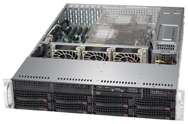 Серверный корпус Supermicro CSE-LA25TQC-R1K03LPB
