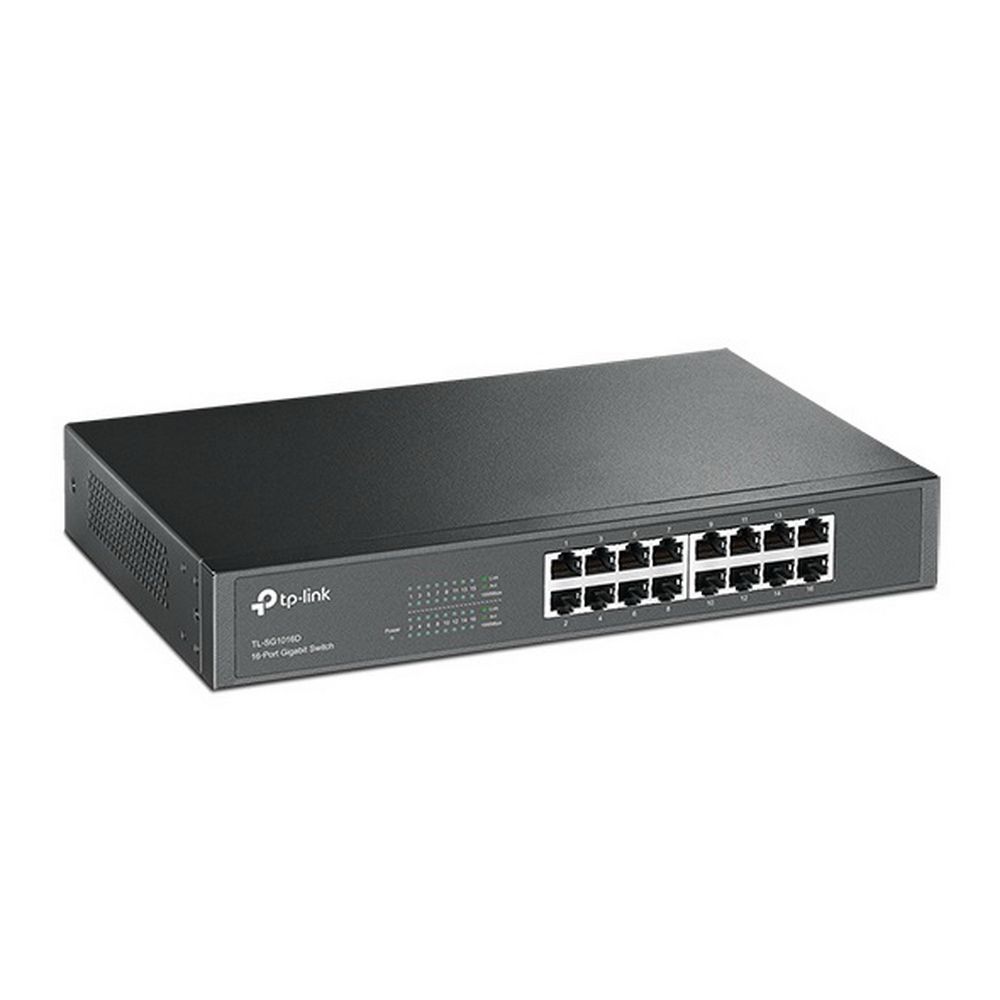 Коммутатор TP-Link TL-SG1016D 16G неуправляемый