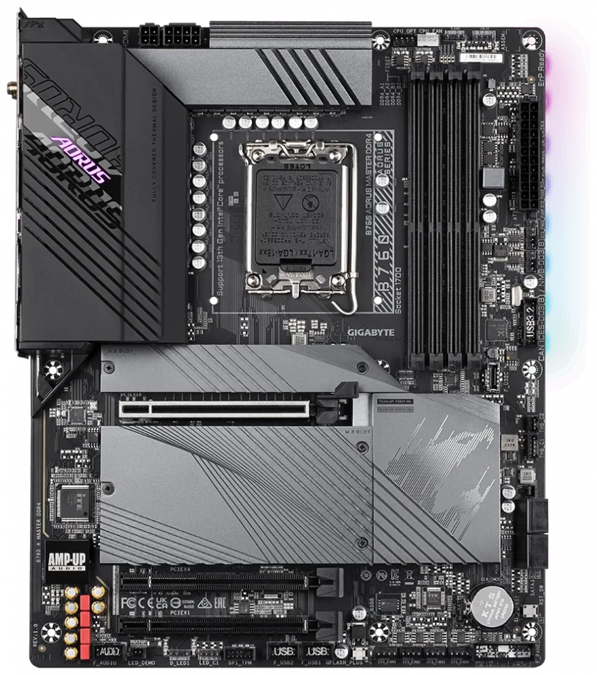 Материнская плата Gigabyte B760 AORUS MASTER DDR4