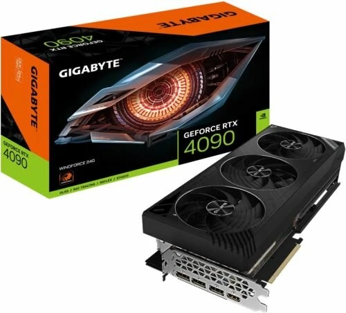 Видеокарта Gigabyte GeForce RTX 4090 WINDFORCE V2 24G (GV-N4090WF3V2-24GD-T)
