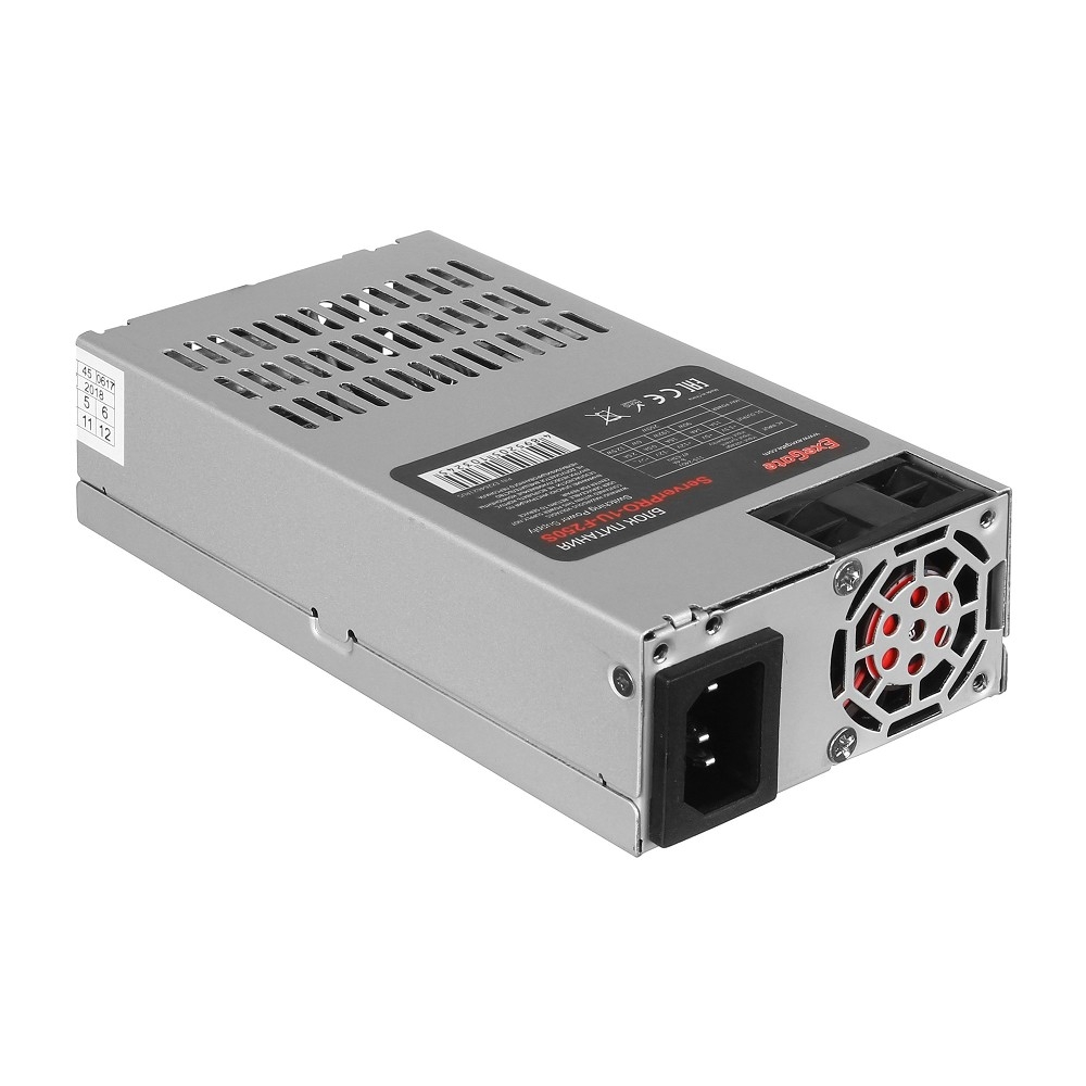Exegate EX264939RUS Серверный БП 350W APFC, унив. для Flex1U, 24pin, 4pin,3xSATA, 2xIDE