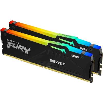 Оперативная память Kingston Fury Beast RGB KF556C40BB2AK2-64