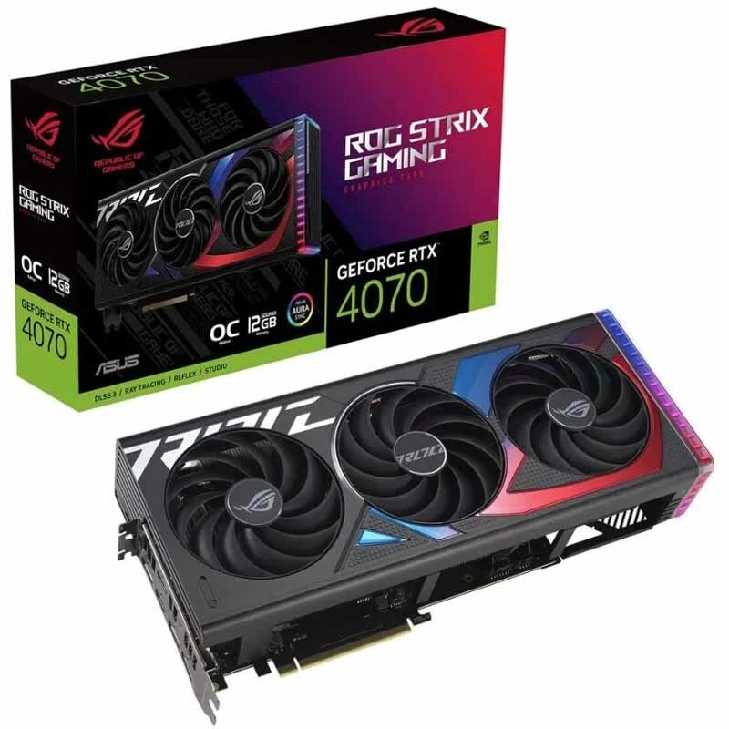 Видеокарта Asus ROG-STRIX-RTX4070-O12G-GAMING (90YV0J00-M0NA00)