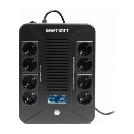 Источник бесперебойного питания Smartwatt Safe Pro 800 480Вт 800ВА черный в Санкт-Петербурге