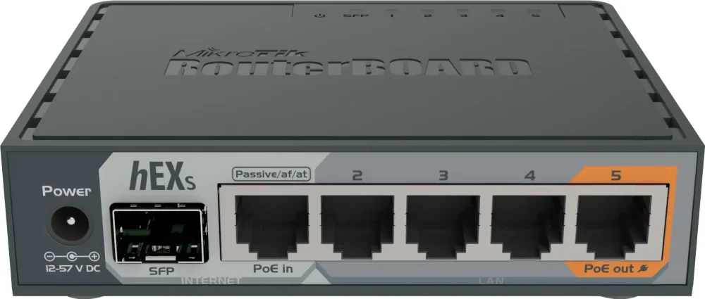 Маршрутизатор MikroTik hEX S (RB760iGS) в Санкт-Петербурге