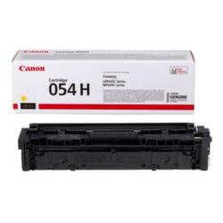 Заправка картриджа Canon 054H Yellow + чип