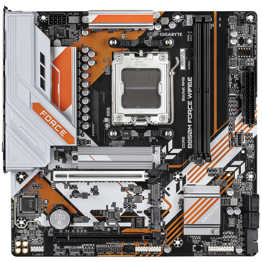 Материнская плата Gigabyte B850M FORCE WIFI6E, RTL