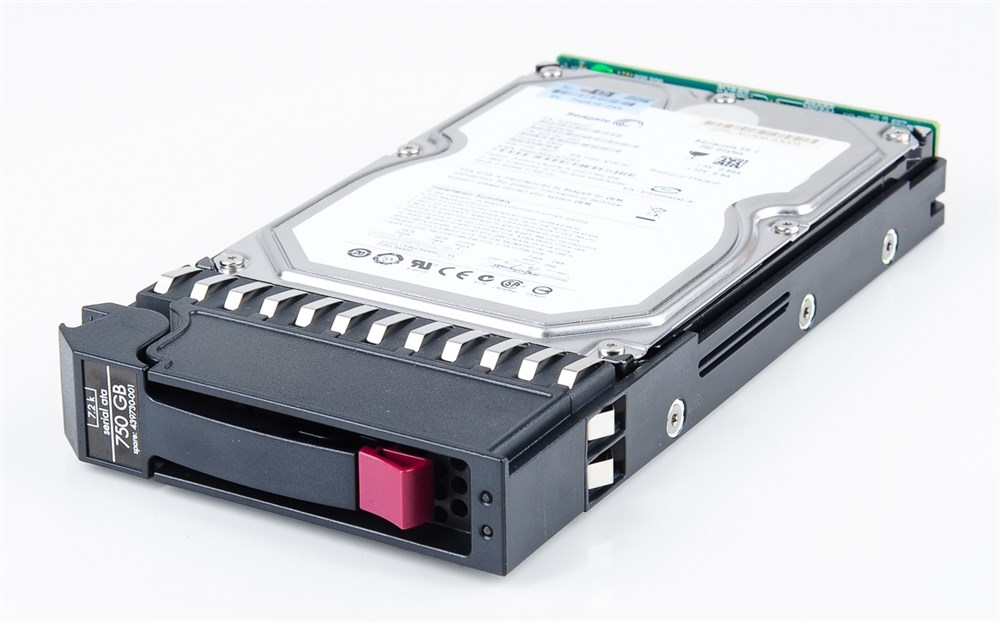 AJ739A Жесткий диск HP MSA2 750GB 7.2K 3.5'' SATA