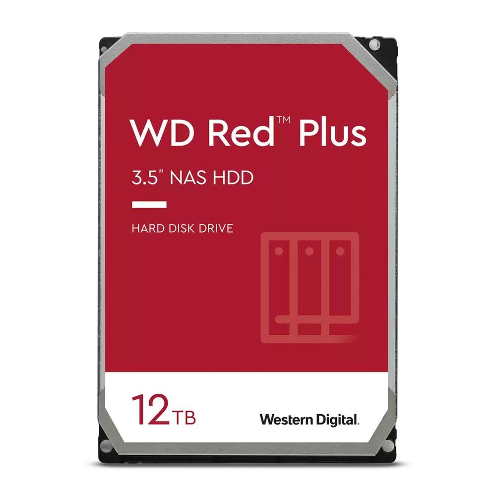 Жесткий диск SATA 12TB 6GB/S 256MB RED PLUS WD120EFBX WDC