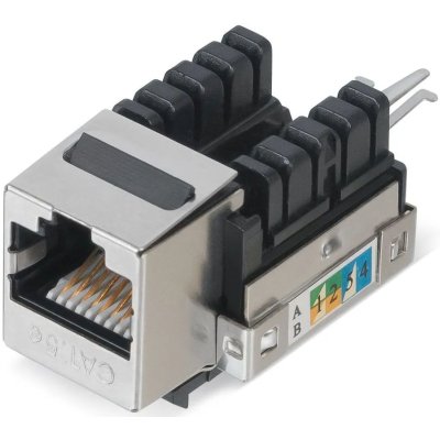 Вставка WRLine WR-KJ-RJ45-C5E-SH-90