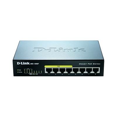 Коммутатор D-Link DGS-1008P/D1A/D2A/E1A