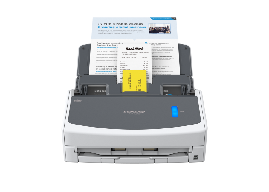 Сканер протяжной (A4) DADF Fujitsu ScanSnap iX1400 *