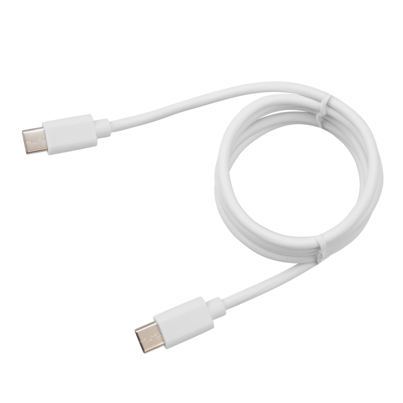 Кабель Type-C - Type-C 3A/1m/PVC/white/REXANT