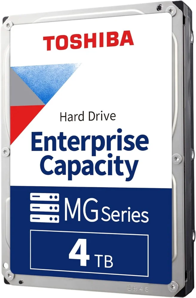 Жесткий диск Toshiba Enterprise HDD 3.5" SATA 4TB, 7200 rpm, 512MB buffer, 512e/4Kn, MG10ADA400E, 1 year