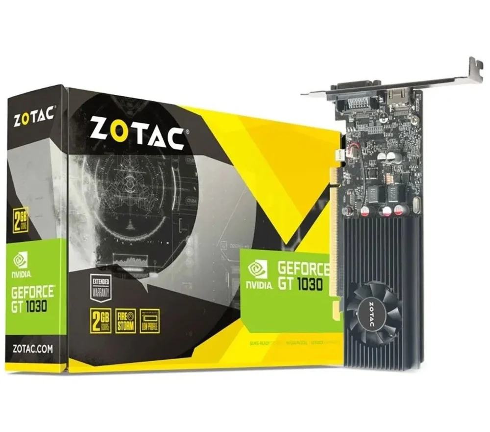 Видеокарта Zotac GT1030 2GB GDDR5 (ZT-P10300A-10L) в Санкт-Петербурге