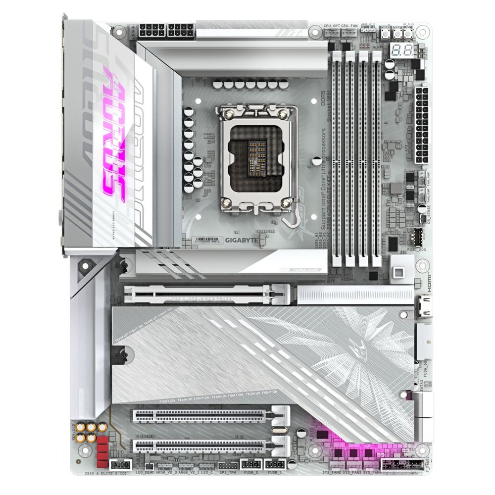 Материнская плата Gigabyte Z890 AORUS ELITE X ICE, RTL