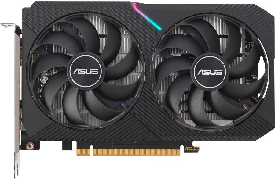 Видеокарта Asus DUAL-RX6400-4G (90YV0H90-M0NA00)