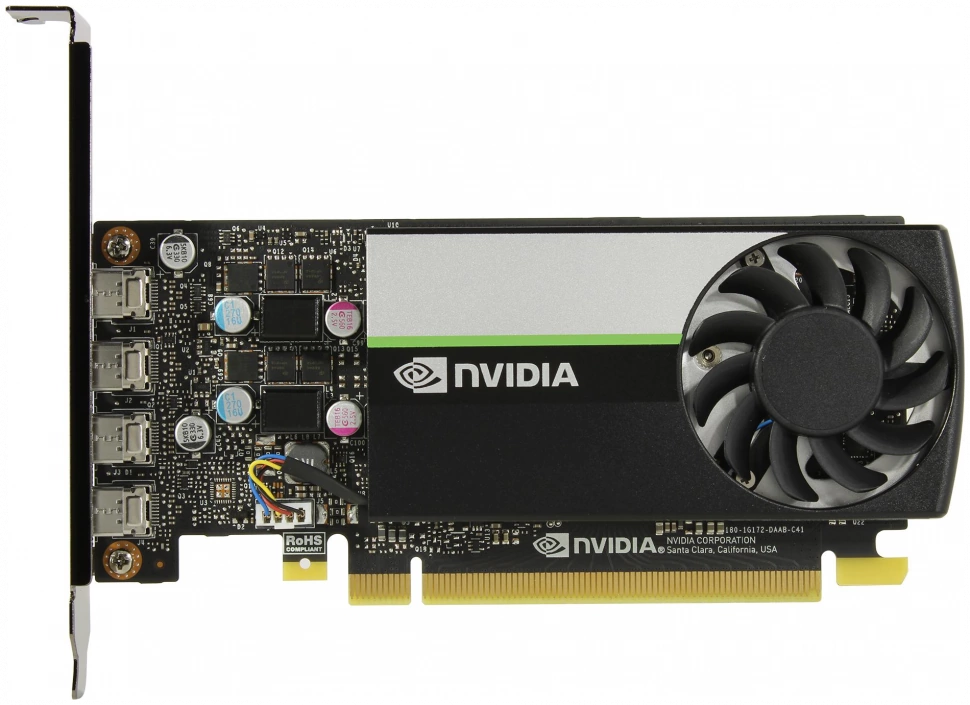 Видеокарта PNY Quadro T1000 (VCNT1000-BLK)