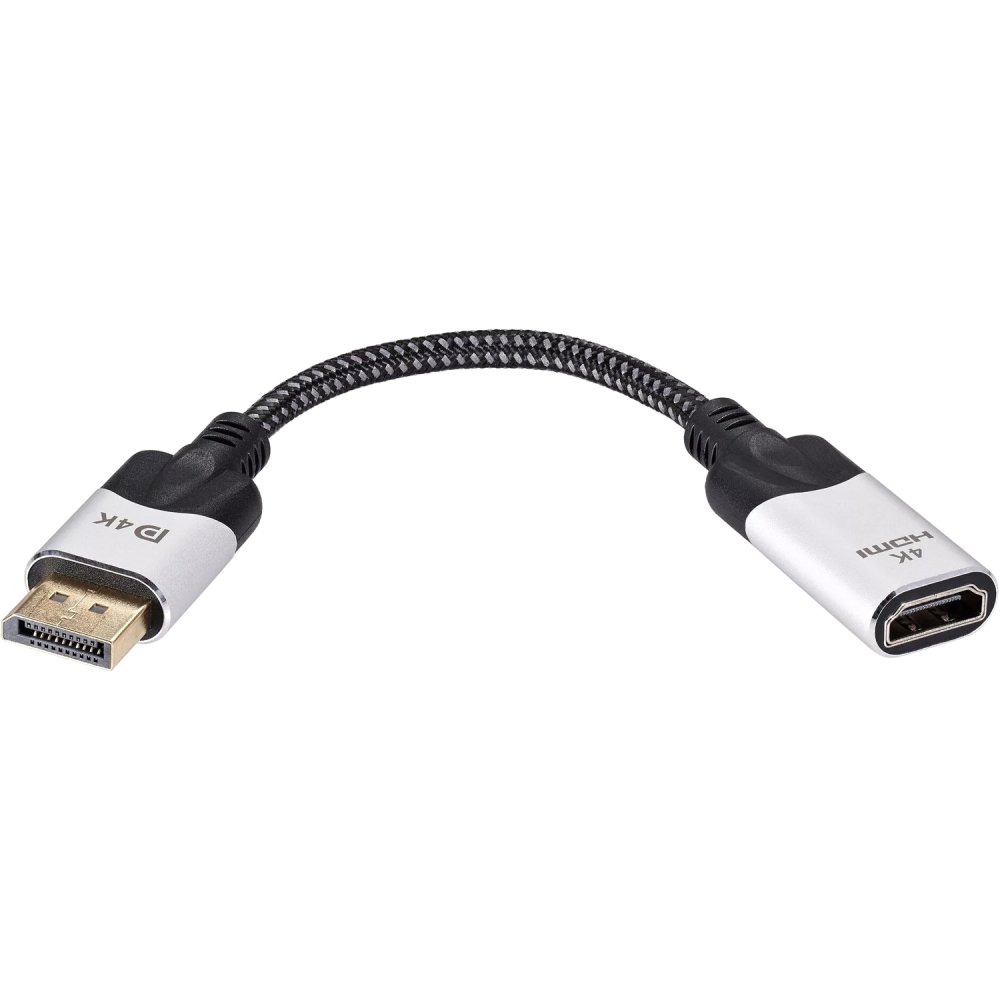 Кабель DISPLAY PORT TO HDMI 4K 0.15 M CG621M-0.15 VCOM