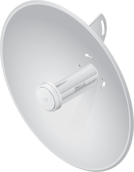 Мост беспроводной Ubiquiti PBE-M5-300 (PBE-M5-300-EU) 10/100BASE-TX компл.:параболический отражатель/антенна/крепления/адаптер белый