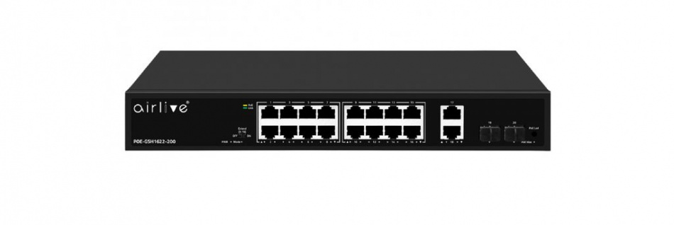 Коммутатор Ethernet AirLive POE-GSH1622-200