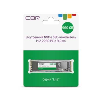 SSD диск CBR Lite 960Gb SSD-960GB-M.2-LT22