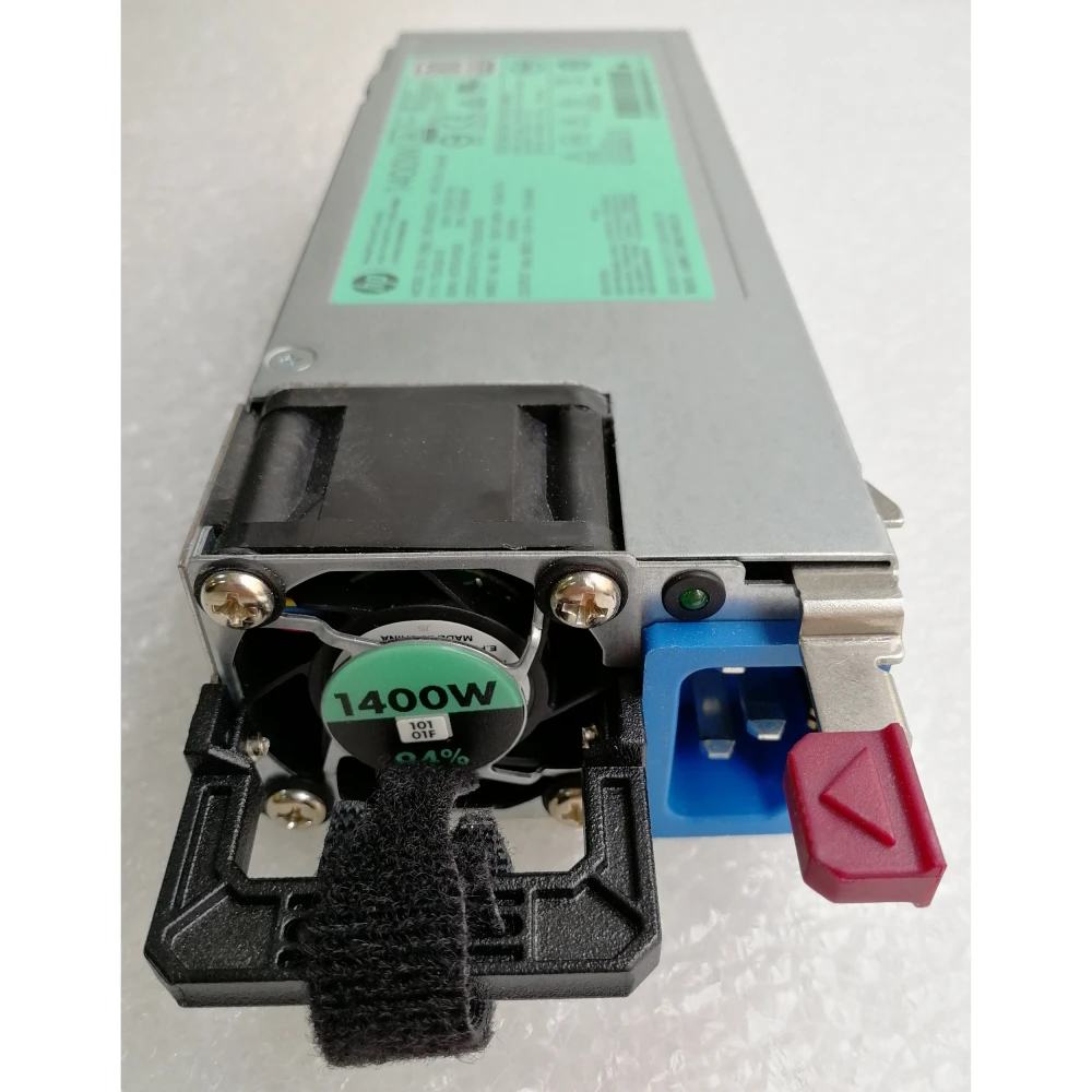 Блок питания HPE 720620-B21 1400W серверный HP ProLiant DL360 DL380 ML350 Gen9 754383-001 733427-001 733428-001 DPS-1400CB HSTNS-PD43