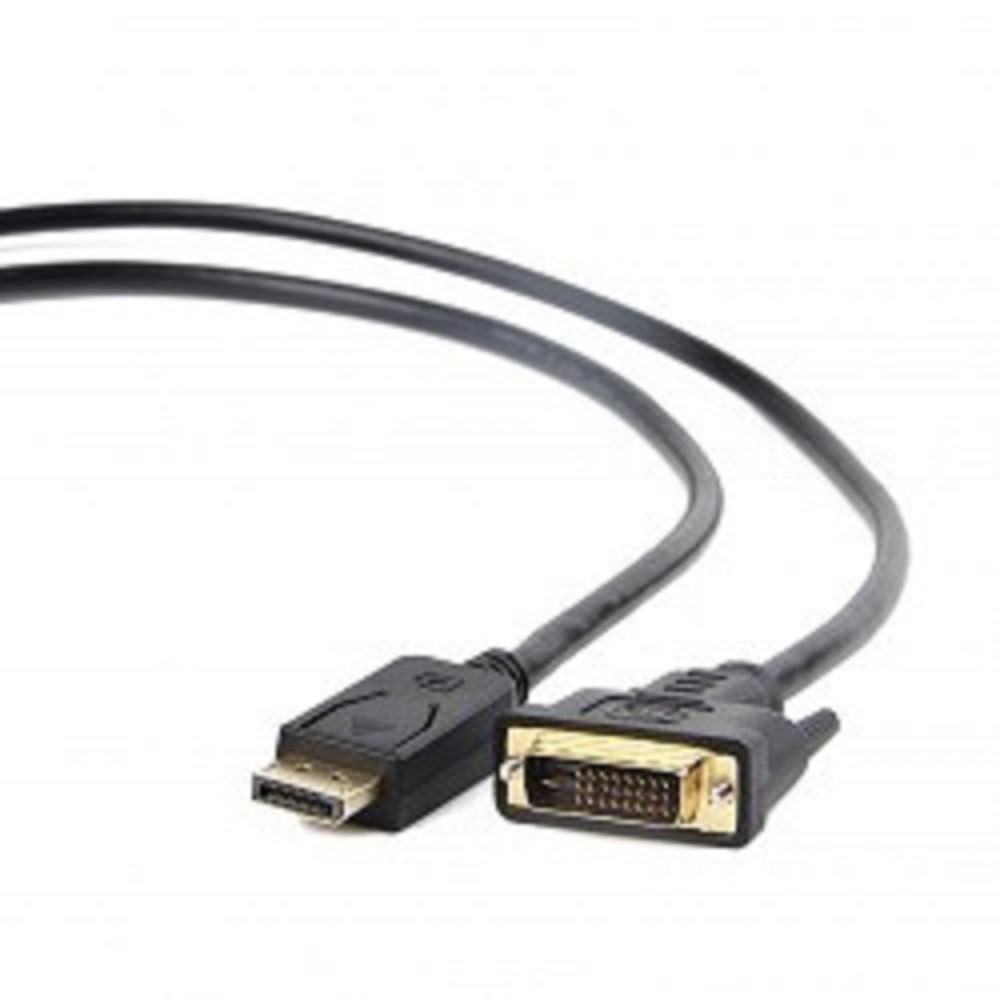 Кабель DisplayPort-DVI Gembird/Cablexpert 3м, 20M/19M, черный, экран, пакет(CC-DPM-DVIM-3M)
