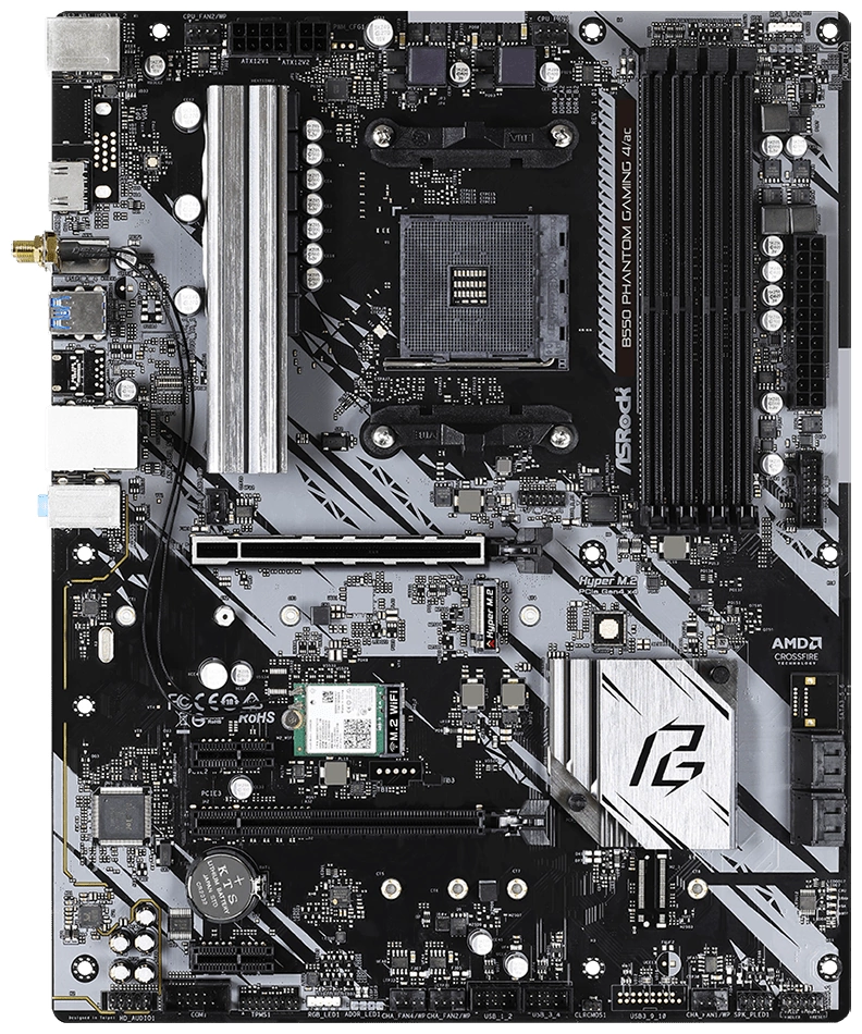 Материнская плата Asrock B550 PHANTOM GAMING 4/AC