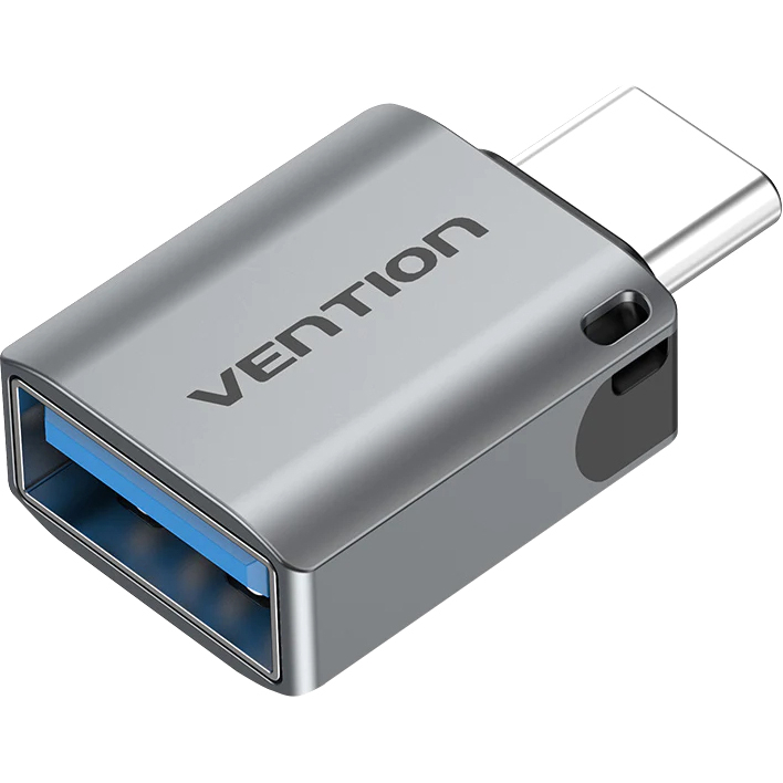 Адаптер-переходник Vention OTG USB Type C M/ USB 3.0 AF Адаптер-переходник Vention USB 3.0 Type-C M/USB 3.0 Type-AF (CDQH0)