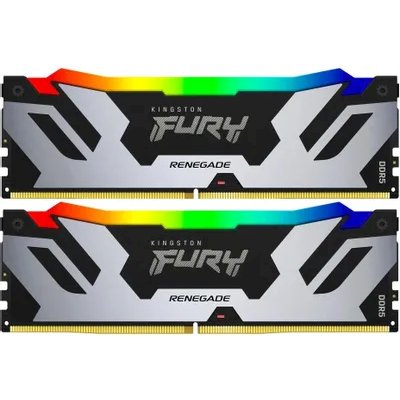 Оперативная память Kingston Fury Renegade Silver/Black RGB KF560C32RSAK2-96
