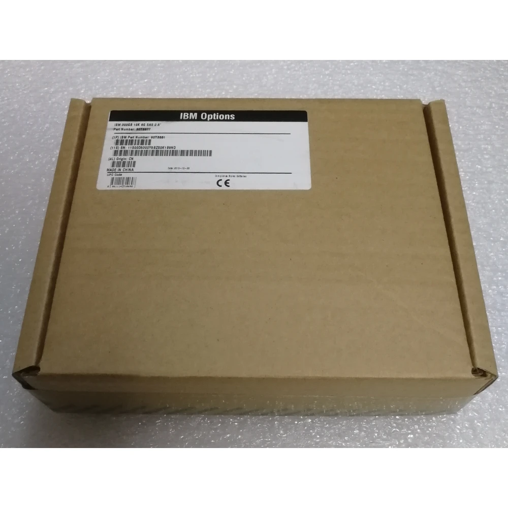 Жесткий диск IBM 90Y8877 Lenovo серверный 300 ГБ 10K 6G SAS SFF 2.5 G2HS HDD 90Y8878 90Y8881 90Y8877