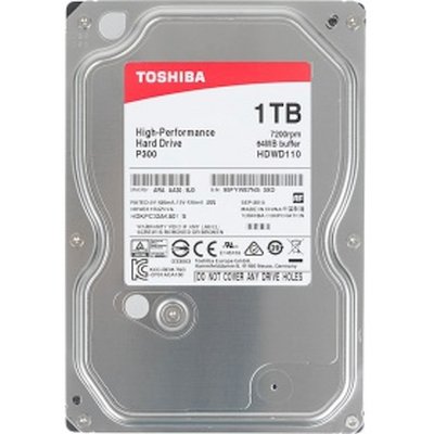 Жесткий диск Toshiba P300 1Tb HDWD110UZSVA