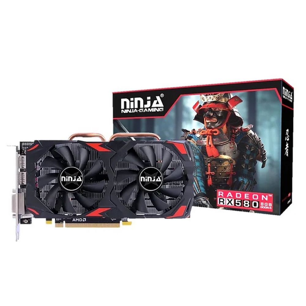 Видеокарта Ninja (Sinotex) AMD RX 580 1180 8192 7000 256 RTL [AFRX58085F]