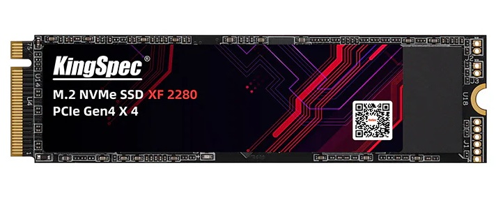 Твёрдотельный накопитель KingSpec M.2 NVMe 4.0 1TB (XF-1TB 2280) (XF-1TB 2280)