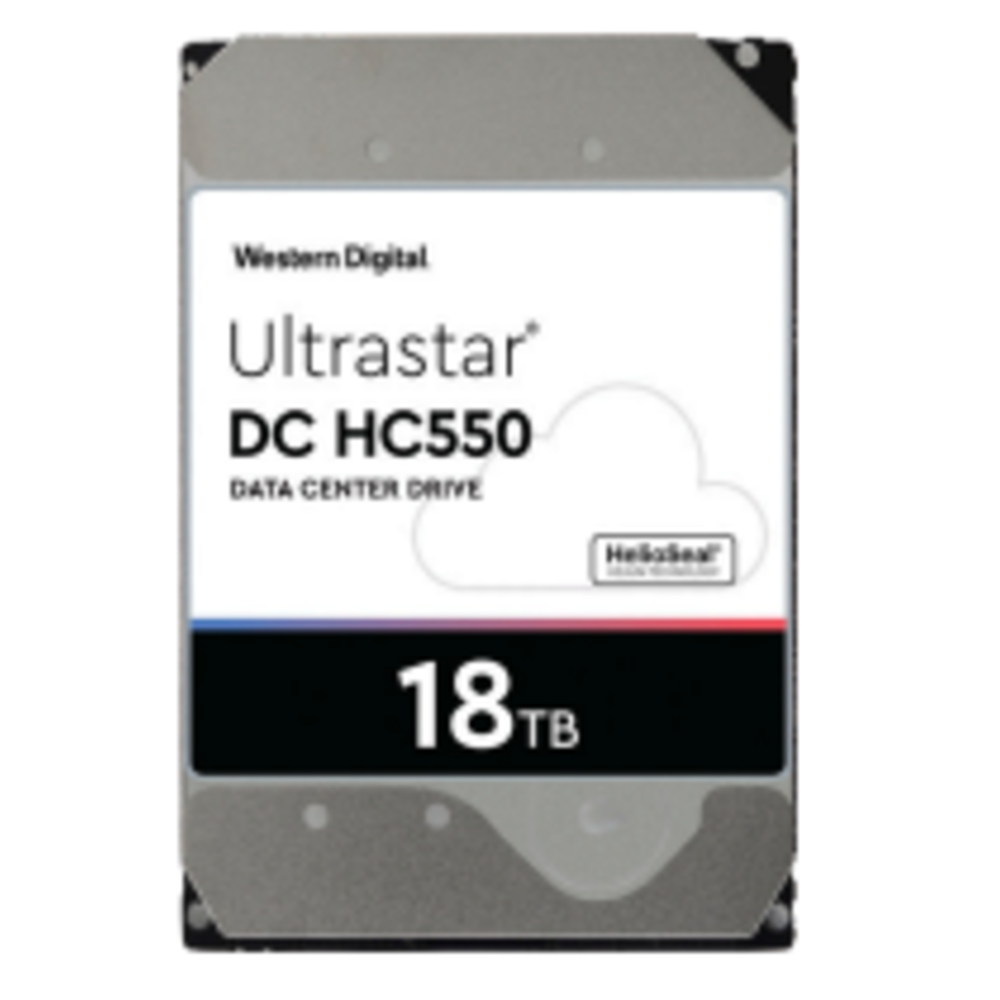 Жесткий диск WD Ultrastar DC HC550 18TB 7.2k SATA 6Gb/s 512Mb 512E 3.5"