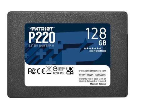 Накопитель SSD Patriot SATA III 128Gb P220S128G25 P220 2.5"