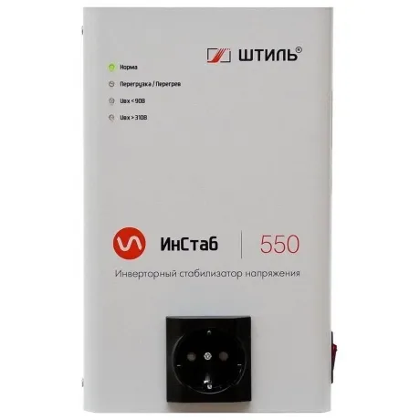 Стабилизатор напряжения Штиль ИнСтаб IS550 475Вт 550ВА белый в Санкт-Петербурге