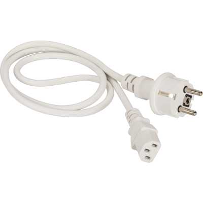 Кабель питания Lanmaster LAN-PP13/SH-5.0-WH