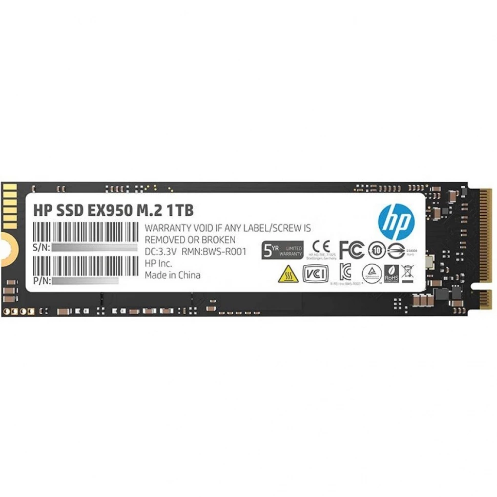 SSD накопитель HP M.2 1.0Tb EX950 (5MS23AA)