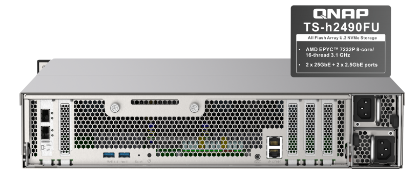 Сетевой RAID-накопитель QNAP TS-h2490FU